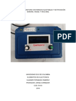 Control de Temperatura Con Rangos Ajustables y Notificación Sonora PDF