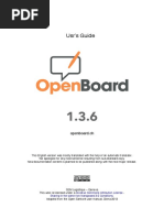 OpenBoard Users Guide 1.3.6