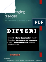 DIFTERI (Remergecing Disease)