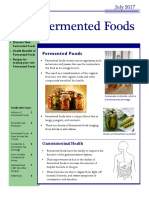 Fermented Foods: Health Benefits of Probiotic-Rich Kombucha and Other Fermented Foods