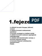 Stratégiai És Üzleti Tervezés - 1. Fejezet