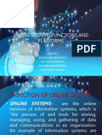 Online Systemsfunctionsand Platforms Edited