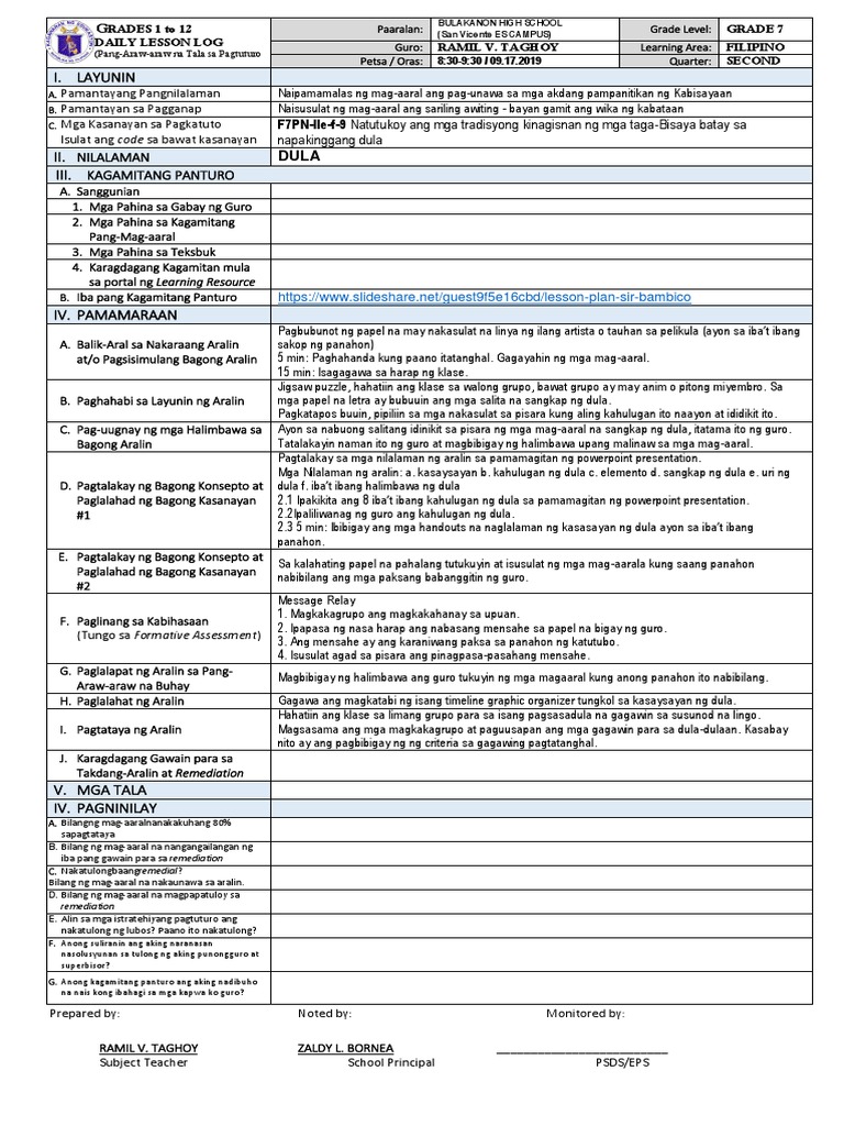 M1 L2 6 Dula | PDF