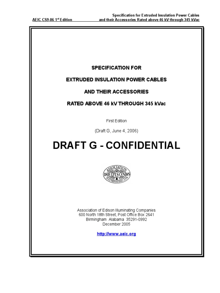 Cable | PDF | Insulator (Electricity) | Electrical Conductor