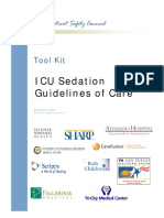 SDPSC Icu Sedation Guidelines of Care Toolkit December 2009