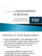 Social Responsibility by Deepak Doddamani