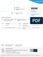 6UUL4C: E-Ticket (Departure Train)