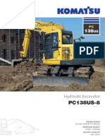 PC138US-8: Hydraulic Excavator