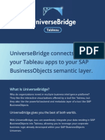 UniverseBridge For Tableau