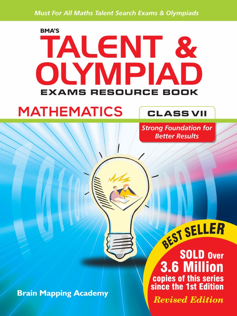 (BMA Olympiad Exams Resource Book Class 7 Math Brain Mapping Academy ...