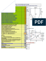 Design of Hopper Bottoms: Note:-Before Using This Excel Sheet Please See The Page 321 of Reynold'S Book