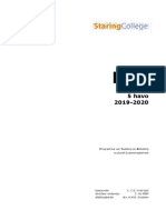 5 Havo PTA Excl. Examenreglement 2019-2020 PDF