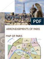 Arrondisements of Paris