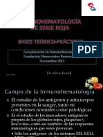 Actualización en Inmunohematología