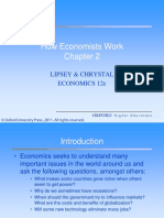 How Economists Work: Lipsey & Chrystal Economics 12E