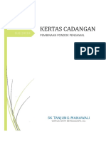 Kertas Cadangan: Pembinaan Pondok Pengawal