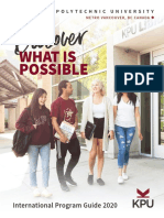 International Program Guide 2020: Kwantlen Polytechnic University