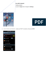Connecting An Android Phone To A Wi-Fi Network