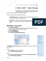 Word, MailMerge4 3 09 PDF