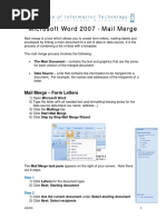 Word, MailMerge4 3 09 PDF