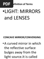 Definition of Terms Mirror