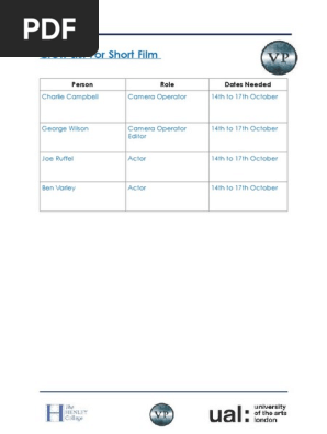 crew list