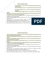 Latihan Soal Dimensi Tiga