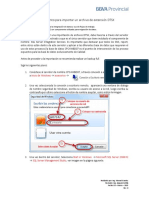 Procedimiento para Importar Un DTSX - Rev0.1