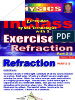 Physics Ex 51 Refraction 2