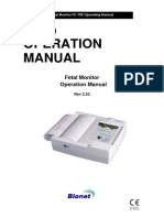 FC700 Fetal Monitor Manual