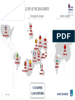 Scope of The 2018 Survey: European Scope American Scope Asian Scope