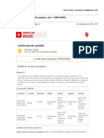 Confirmación de Emision de Pasajes. (Loc - V49610030)