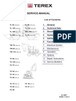 01 2008 Service Manual Terex English PDF