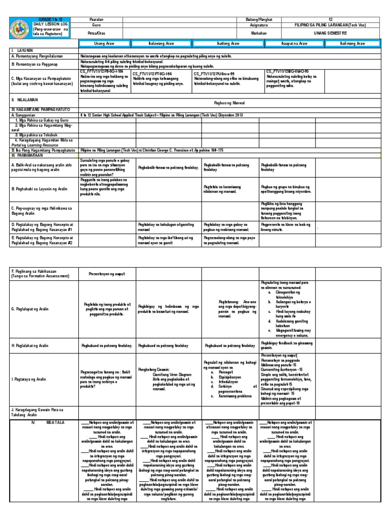 2 Pagbuo NG Manwal | PDF