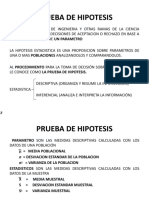 PRUEBA DE HIPOTESIS