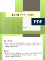 Teori Penuaan: BLOK 1.5