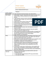 Template Ringkasan Informasi Produk Ojk Kredit Pensiun Sejahtera 15 Tahun