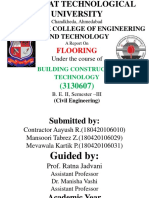 Flooring: Sarvajanik College of Engineering and Technology