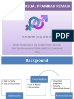 Perilaku Seksual Pranikah Remaja