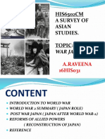 HIS6502CM A Survey of Asian Studies. Topic: Post: War Japan