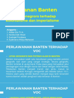 Perang Banten Dan Perang Diponegoro