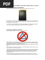 A Controvérsia Sobre a Doutrina Trinitariana Parte 3