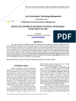 Single Platform E-Payment System Consumers' PDF