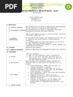 Joint Variation Lesson Plan | PDF | Lesson Plan | Teaching Mathematics