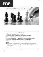 Strategy: Before Developing Strategy, Ask Qns Like