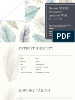 Recent Stemi Extensive Anterior Wall Killip Ii: Supervisor: Prof. Dr. Peter Kabo, PH.D, SP - FK, SP - JP (K), Fiha, Fascc