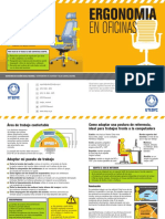 Folleto de Ergonomia en Oficinas