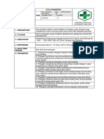 Kaji Banding: No. Dokumen: 440/ / SOP/VII/2018 No. Revisi: 00 Tanggal Terbit: Juli 2018 Halaman: 1-2