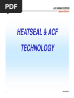 Heatseal & Acf Heatseal & Acf Technology Technology Technology Technology