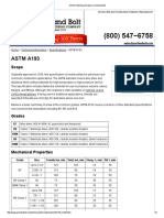 ASTM A193 Specification Portland Bolt